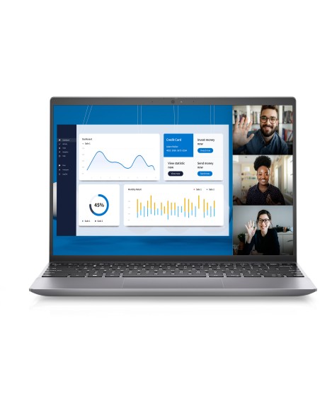 DELL Vostro 5320 Portátil 33,8 cm (13.3") Full HD+ Intel® Core™ i7 16 GB LPDDR5-SDRAM 512 GB SSD Wi-Fi 6E (802.11ax) Windows 11