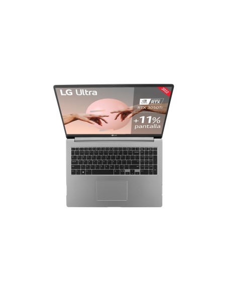 LG 17U70Q 17" WQGA IPS Intel Core i7 1260P RTX 3050 Ti 4GB 16GB RAM 1TB SSD Windows 11 Home Gris Plata