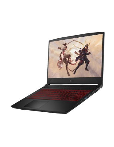 Katana GF66 15.6" Full HD 144 Hz IPS Intel Core i7 12650H RTX 3060 16GB RAM 512SSD M.2 Windows 10 Pro Negro Iluminado