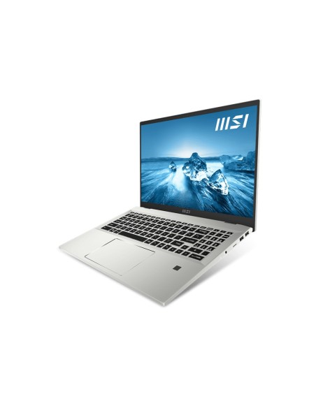 MSI Prestige 16 16" 2K Quad HD Intel Core i7 1280P RTX 3050 Ti 4GB 32GB RAM 1TB SSD Gris Plata