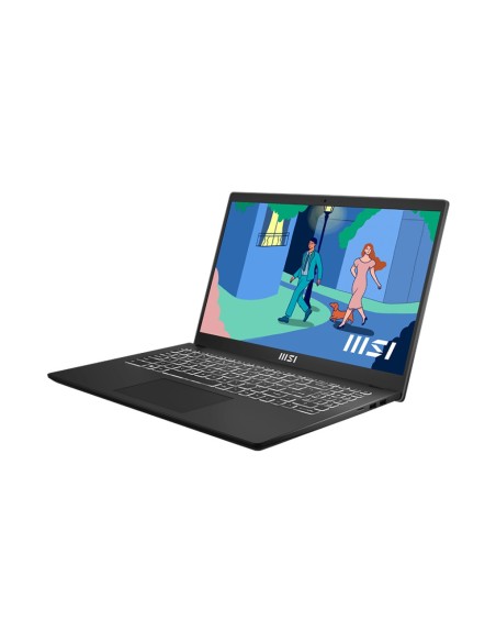 MSI Modern 15 15.6" Full HD AMD Ryzen 7 5825U 16GB RAM 512GB SSD FreeDOS Negro