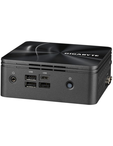 Gigabyte GB-BRR5H-4500 PC estación de trabajo barebone UCFF Negro 4500U 2,3 GHz