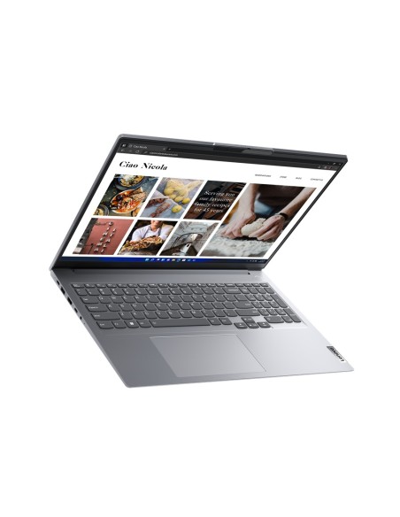 Lenovo ThinkBook 16 G4+ IAP i7-1255U Portátil 40,6 cm (16") WUXGA Intel® Core™ i7 16 GB LPDDR5-SDRAM 512 GB SSD Wi-Fi 6
