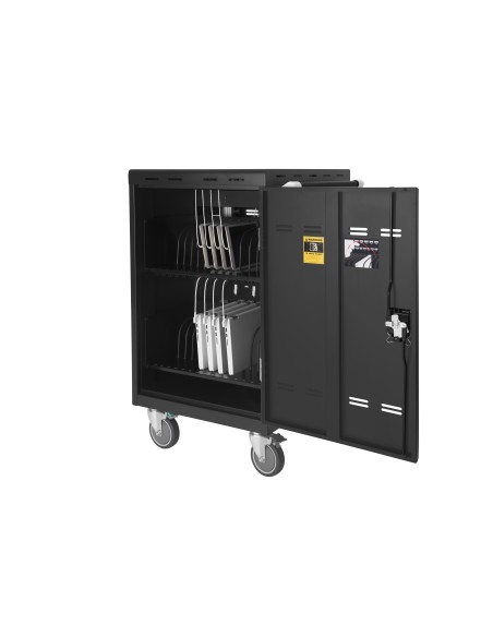 AVer E32c Negro Notebook   Tablet Carro soporte de suelo con ruedas multimedia