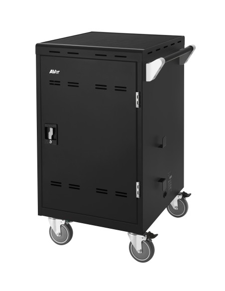 AVer E32c Negro Notebook   Tablet Carro soporte de suelo con ruedas multimedia