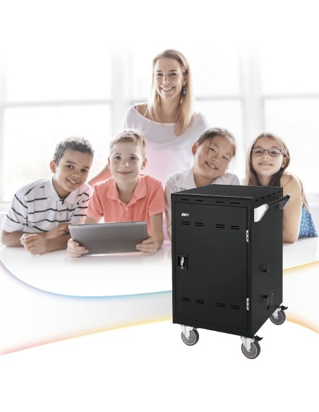 AVer E24C Negro Notebook   Tablet Carro soporte de suelo con ruedas multimedia