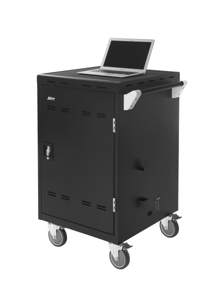 AVer E24C Negro Notebook   Tablet Carro soporte de suelo con ruedas multimedia