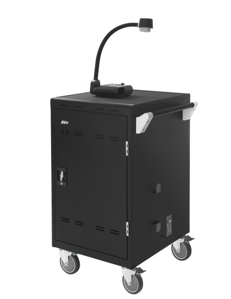 AVer E24C Negro Notebook   Tablet Carro soporte de suelo con ruedas multimedia