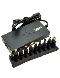 iggual IGG314357 cargador de dispositivo móvil Negro Interior