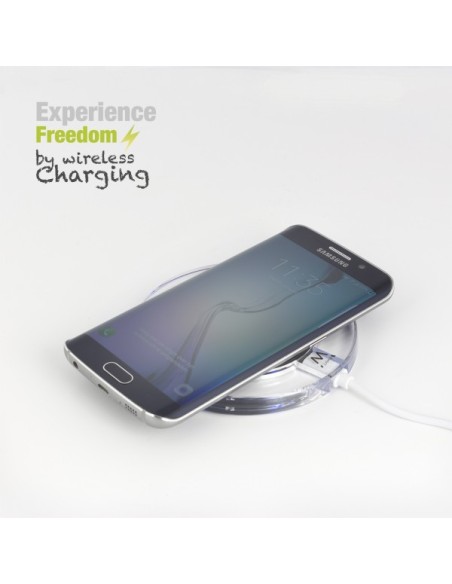 Ewent EW1190 cargador de dispositivo móvil Negro, Transparente, Blanco Interior