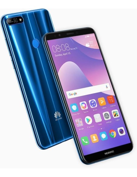Huawei Y7 2018 15,2 cm (5.99") SIM doble Android 8.0 4G MicroUSB 2 GB 16 GB 3000 mAh Azul