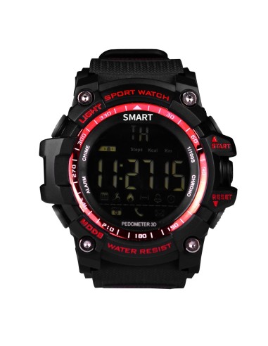 Brigmton BWATCH-G1-R smartwatch 2,84 cm (1.12") Negro, Rojo