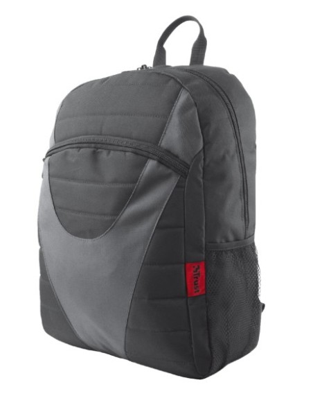 Trust 19806 mochila Negro, Gris