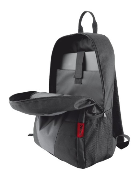 Trust 19806 mochila Negro, Gris