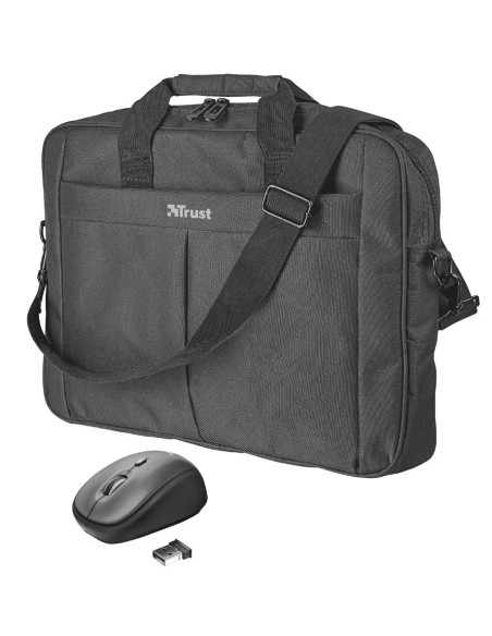 Trust Primo maletines para portátil 40,6 cm (16") Maletín Negro
