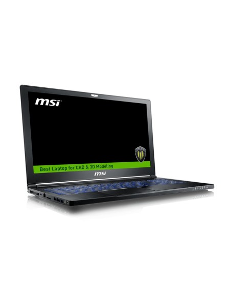MSI Workstation WS63 7RK-408ES DDR4-SDRAM Estación de trabajo móvil 39,6 cm (15.6") 1920 x 1080 Pixeles 7ª generación de