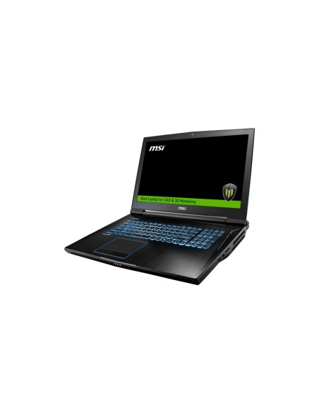 MSI Workstation WT73VR 7RM-640ES DDR4-SDRAM Estación de trabajo móvil 43,9 cm (17.3") 3840 x 2160 Pixeles Intel® Xeon® E3 v5 64