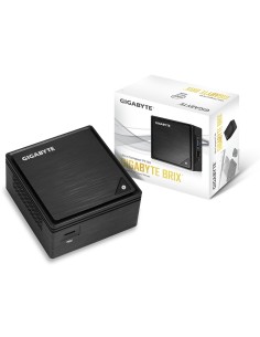 Gigabyte GB-BPCE-3455 PC estación de trabajo barebone 0,69 l tamaño PC Negro BGA 1296 J3455 1,5 GHz