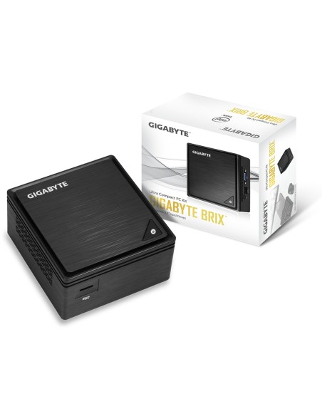 Gigabyte GB-BPCE-3455 PC estación de trabajo barebone 0,69 l tamaño PC Negro BGA 1296 J3455 1,5 GHz