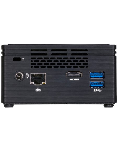 Gigabyte GB-BPCE-3455 PC estación de trabajo barebone 0,69 l tamaño PC Negro BGA 1296 J3455 1,5 GHz