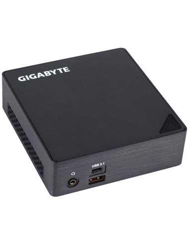 Gigabyte GB-BKi3A-7100 (rev. 1.0) 0,46 l tamaño PC Negro BGA 1356 i3-7100U 2,4 GHz
