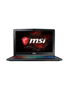 MSI Gaming GP62M 7RDX-1809ES Leopard DDR4-SDRAM Portátil 39,6 cm (15.6") 1920 x 1080 Pixeles 7ª generación de procesadores