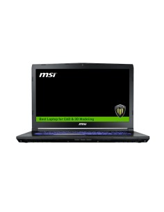 MSI Workstation WE72 7RJ-1099XES DDR4-SDRAM Estación de trabajo móvil 43,9 cm (17.3") 1920 x 1080 Pixeles 7ª generación de