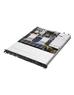 ASUS RS500-E8-RS4 V2 LGA 2011-v3 Bastidor (1U) Plata