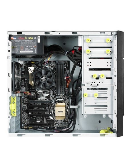 ASUS ESC300 G4 Torre DDR4-SDRAM HDD+SSD Puesto de trabajo Negro