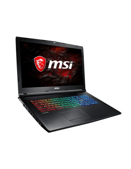 MSI Gaming GP72M 7RDX-1493ES Leopard DDR4-SDRAM Portátil 43,9 cm (17.3") 1920 x 1080 Pixeles 7ª generación de procesadores
