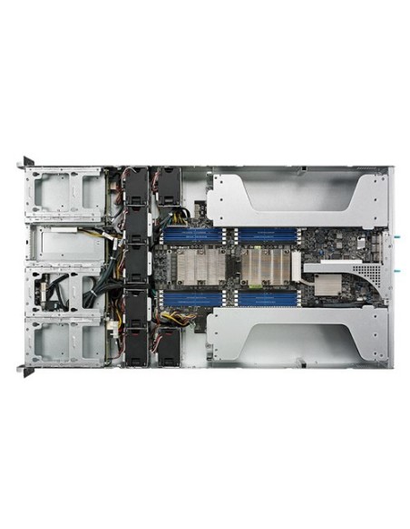 ASUS ESC4000 G4 Intel® C621 LGA 3647 (Socket P) Bastidor (2U) Negro, Plata