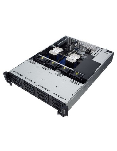 ASUS RS520-E9-RS12 Intel® C621 LGA 3647 (Socket P) Bastidor (2U) Negro, Acero inoxidable
