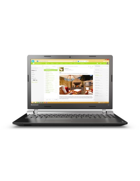 Lenovo IdeaPad 100 DDR3L-SDRAM Portátil 39,6 cm (15.6") 1366 x 768 Pixeles Intel® Celeron® 4 GB 500 GB Unidad de disco duro