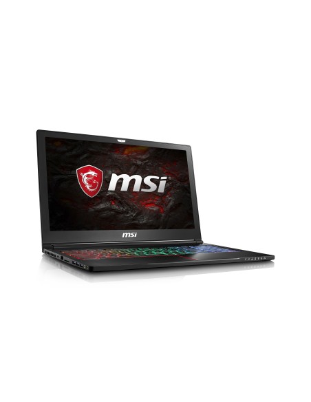 MSI Gaming GS63 7RD-096XES Stealth DDR4-SDRAM Portátil 39,6 cm (15.6") 1920 x 1080 Pixeles 7ª generación de procesadores Intel®