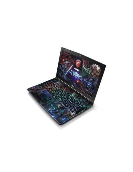 MSI Gaming GE62 6QD-269XES Apache Pro Heroes Special Edition DDR4-SDRAM Portátil 39,6 cm (15.6") 1920 x 1080 Pixeles 6ª
