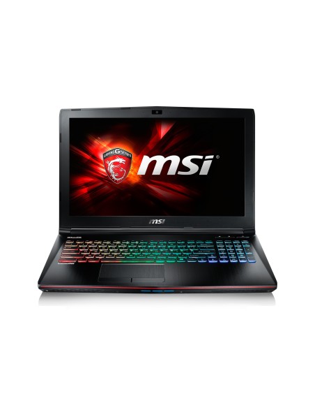 MSI Gaming GE62 6QD-1033XES Apache Pro DDR4-SDRAM Portátil 39,6 cm (15.6") 1920 x 1080 Pixeles 6ª generación de procesadores