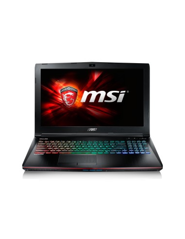 MSI Gaming GE62 6QD-288ES Apache Pro DDR4-SDRAM Portátil 39,6 cm (15.6") 1920 x 1080 Pixeles 6ª generación de procesadores