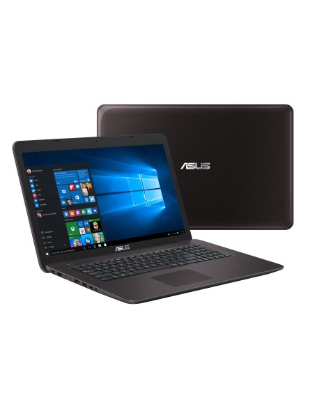 ASUS VivoBook X756UJ-TY035T DDR3L-SDRAM Portátil 43,9 cm (17.3") 1600 x 900 Pixeles 6ª generación de procesadores Intel® Core™