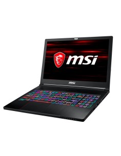 MSI Gaming GS63 8RD-043XES Stealth DDR4-SDRAM Portátil 39,6 cm (15.6") 1920 x 1080 Pixeles 8ª generación de procesadores Intel®