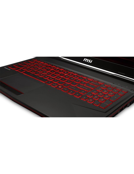 MSI Gaming GL63 8RC-644XES Portátil 39,6 cm (15.6") 1920 x 1080 Pixeles 8ª generación de procesadores Intel® Core™ i7 8 GB