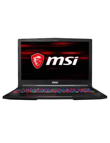 MSI Gaming GE63 8RF-039XES Raider RGB Portátil 39,6 cm (15.6") 1920 x 1080 Pixeles 8ª generación de procesadores Intel® Core™