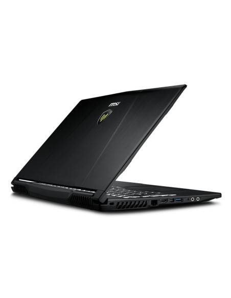 MSI Workstation WE63 8SI-240XES Portátil 39,6 cm (15.6") 1920 x 1080 Pixeles 8ª generación de procesadores Intel® Core™ i7 16