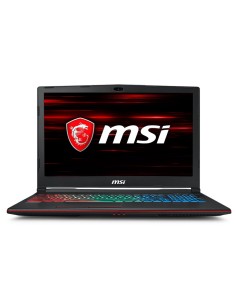 MSI Gaming GP63 8RE-675ES Leopard Portátil 39,6 cm (15.6") 1920 x 1080 Pixeles 8ª generación de procesadores Intel® Core™ i7 16