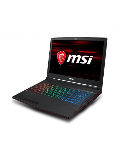 MSI Gaming GP63 LEOPARD 8RE-665X Portátil 39,6 cm (15.6") 1920 x 1080 Pixeles 8ª generación de procesadores Intel® Core™ i7 16