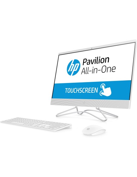 HP 24 -f0018ns 60,5 cm (23.8") 1920 x 1080 Pixeles Pantalla táctil 8ª generación de procesadores Intel® Core™ i3 8 GB