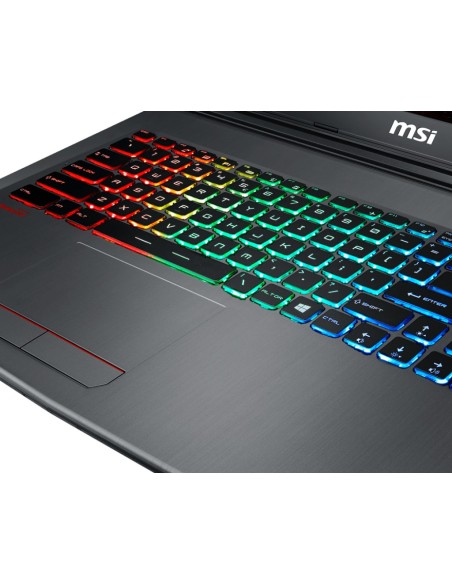 MSI Gaming GF72 7RE-1492XES DDR4-SDRAM Portátil 43,9 cm (17.3") 1920 x 1080 Pixeles 7ª generación de procesadores Intel® Core™