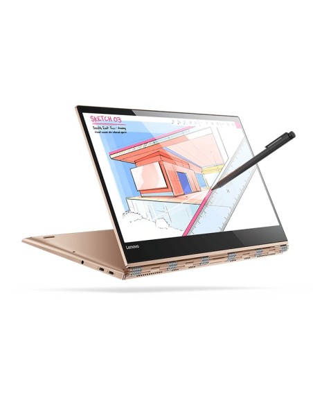 Lenovo Yoga 920 Híbrido (2-en-1) 35,3 cm (13.9") 1920 x 1080 Pixeles Pantalla táctil 8ª generación de procesadores Intel® Core™