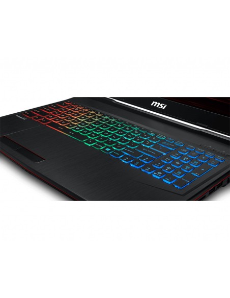 MSI Gaming GP63 8RE-684XES Leopard Portátil 39,6 cm (15.6") 1920 x 1080 Pixeles 8ª generación de procesadores Intel® Core™ i7