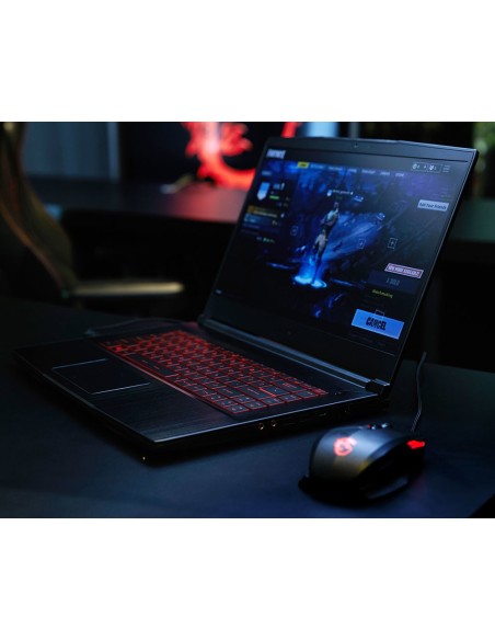 MSI Gaming GF63 8RC-457XES Portátil 39,6 cm (15.6") 1920 x 1080 Pixeles 8ª generación de procesadores Intel® Core™ i7 8 GB
