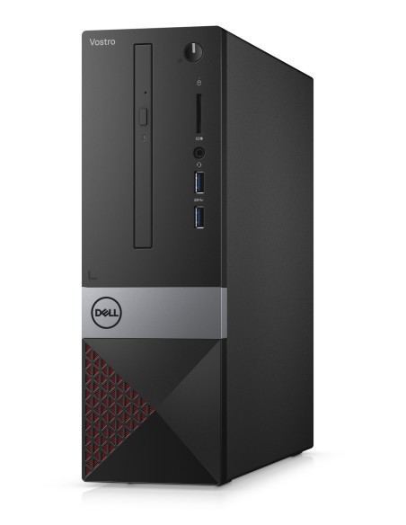 DELL Vostro 3470 i3-8100 SFF 8ª generación de procesadores Intel® Core™ i3 4 GB DDR4-SDRAM 128 GB SSD Windows 10 Pro PC Negro